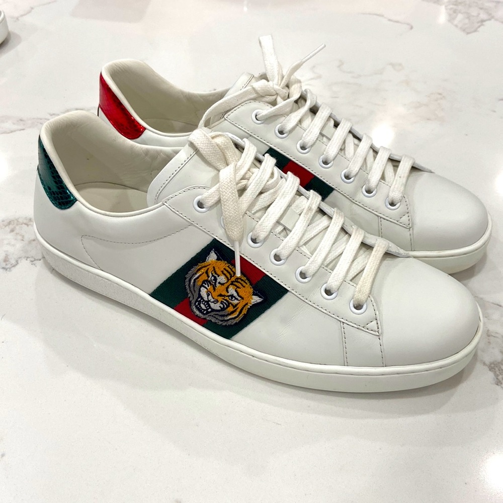 Mens Gucci Ace Sneaker US 10.5